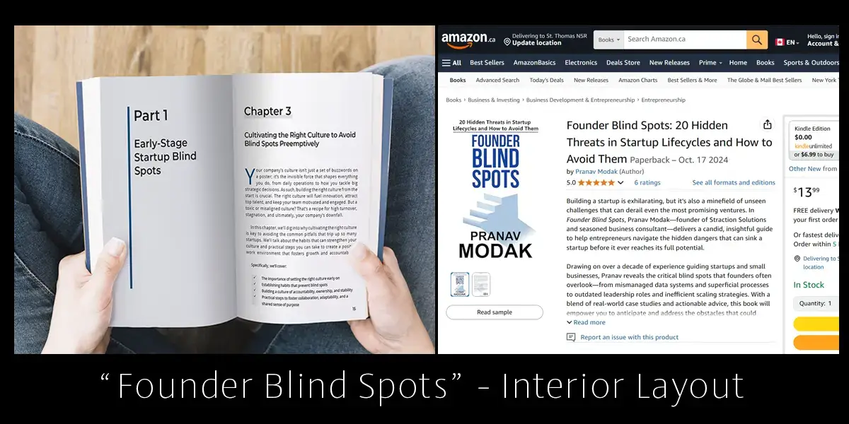 “Founder Blind Spots” - Interior Layout “Founder Blind Spots” - Interior Layout