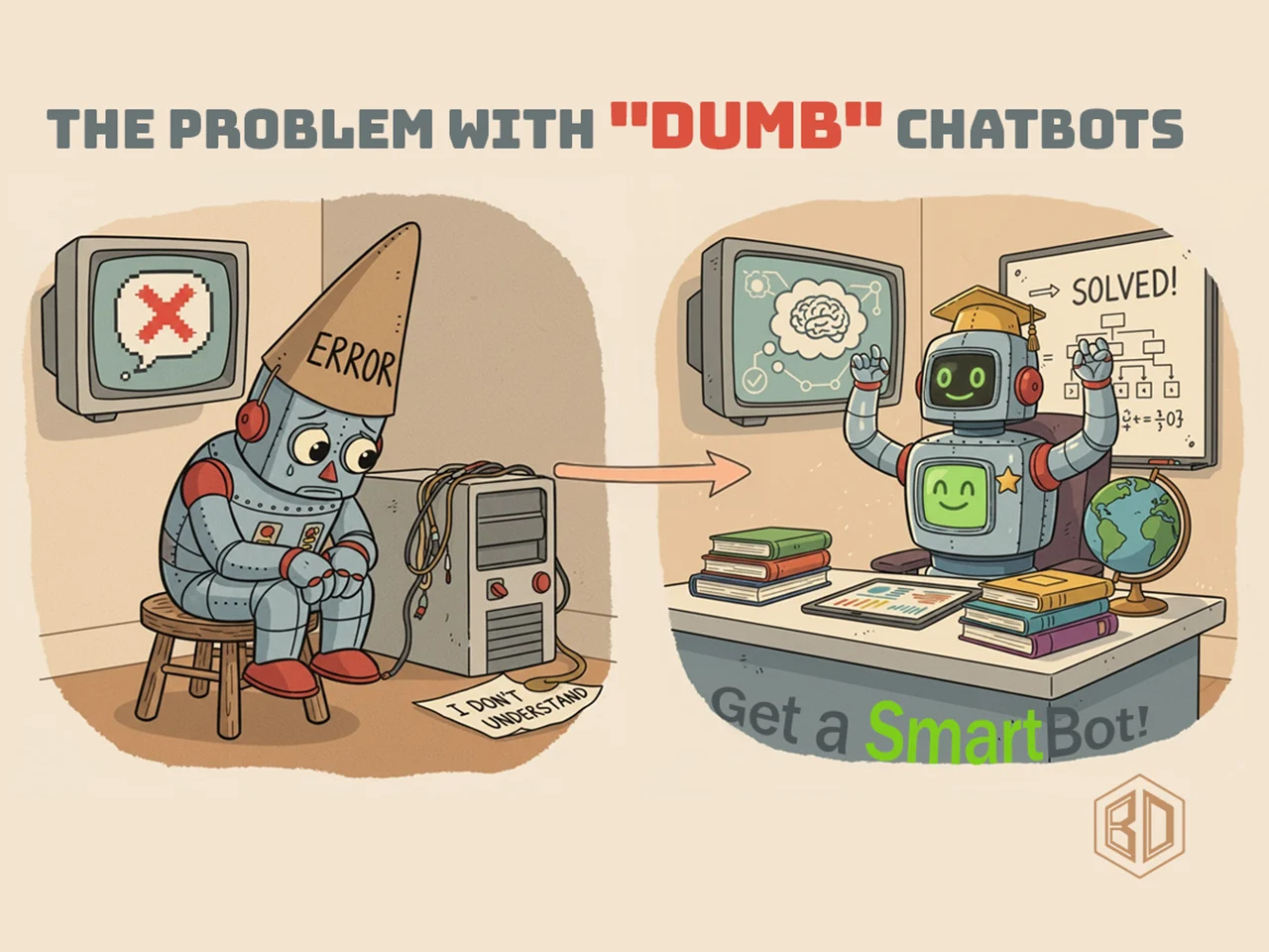 The Problem with "Dumb" Chatbots (And How to Fix It)
