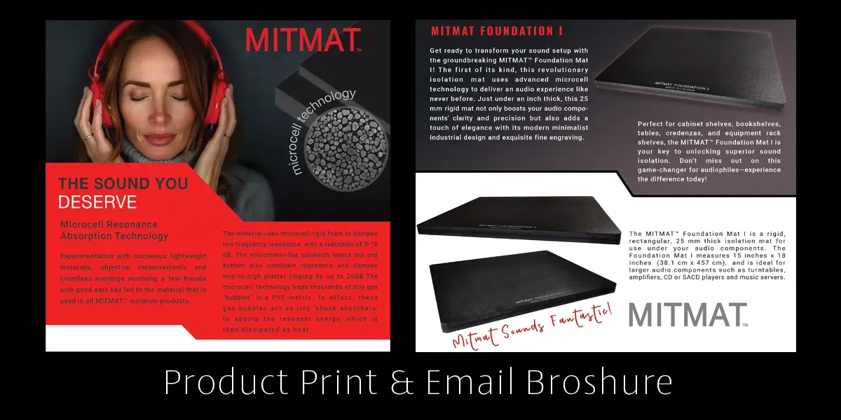 Professional Branded Product Print & Email Broshure